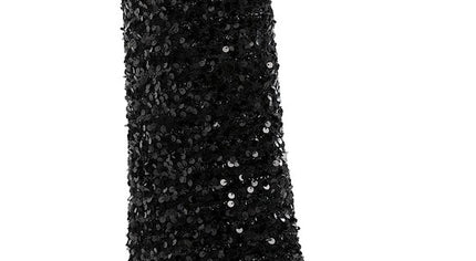 Sin City Sequin Fold-Over Calf Boots