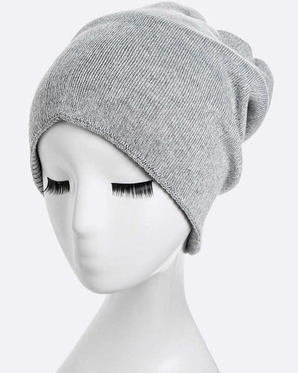 Double Layer Soft Convertible Beanie