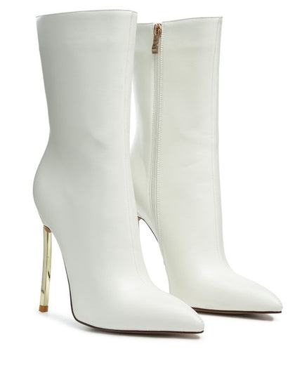 Klayton Metallic Stiletto Boots