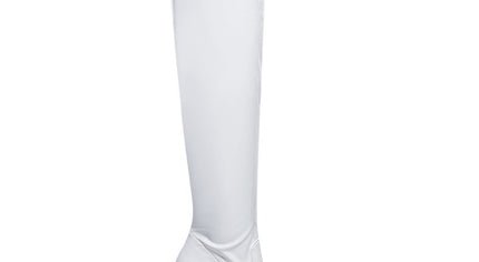 NOIRE THIGH HIGH LONG BOOTS IN PATENT PU