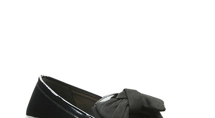 BOWBERRY BOW-TIE PATENT LOAFERS