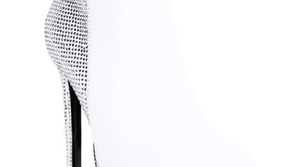 ENCANTO Diamante Set High Heeled Ankle Boots