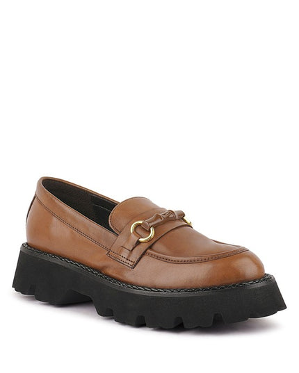 CHEVIOT Chunky Leather Loafers