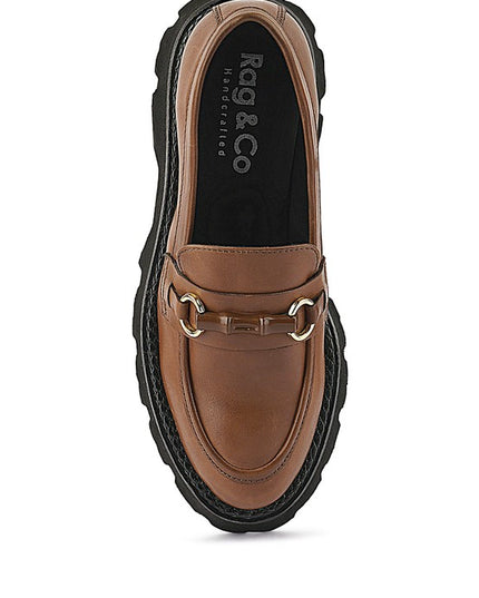 CHEVIOT Chunky Leather Loafers