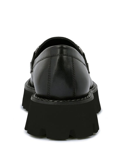 CHEVIOT Chunky Leather Loafers