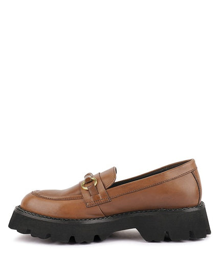 CHEVIOT Chunky Leather Loafers