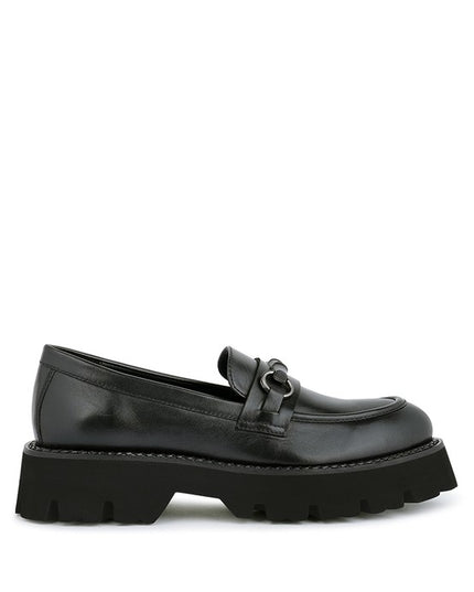 CHEVIOT Chunky Leather Loafers