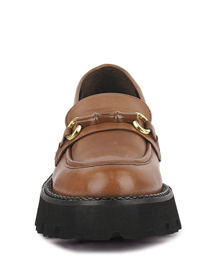 CHEVIOT Chunky Leather Loafers