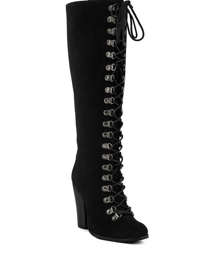 Street-Slay Antique Heeled Calf Boots