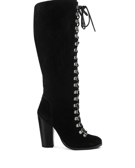 Street-Slay Antique Heeled Calf Boots