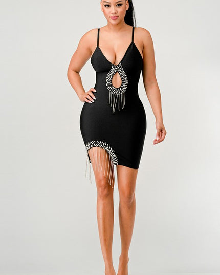 Show Stopper Bandage Mini Dress