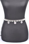 Fringe Disk Iconic Pearl Station Chain Belt