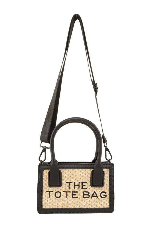 The Tote Inspired Crossbody Tote Bag