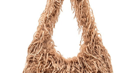 Faux Leather Hobo Slouchy Bag