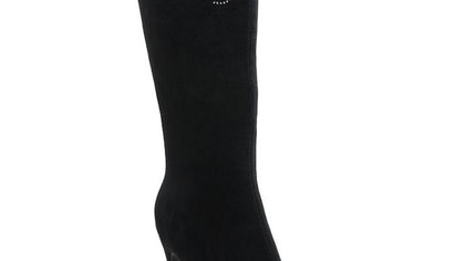 Becks Rhinestone Patterned Calf Boots