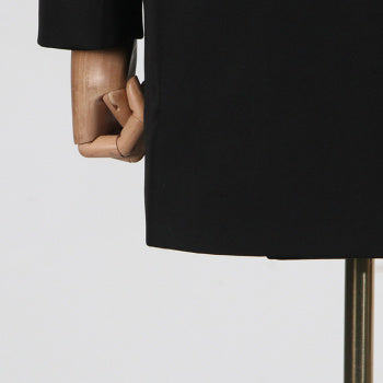 Elegant Rhinestone Blazer Mini Dress