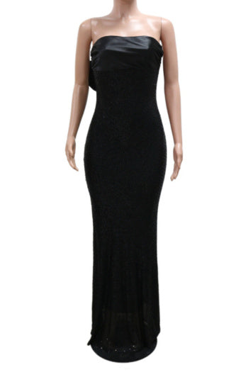 Plus Size Sequin Maxi Dress