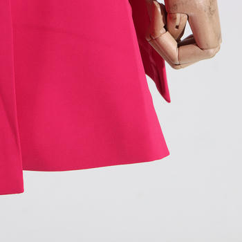 Elegant Sequined Belted Cape Waist Mini Dress for Dazzling Party Style