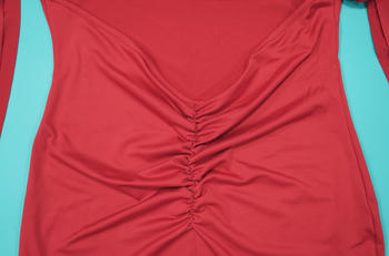 Elegant Plus-Size Pleated Backless Maxi Dress - Solid Color Stretch Fabric