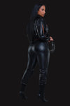 Blazing Beauty Jogger Sets-Black