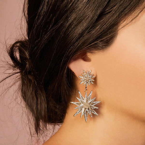 Starburst Dangle Earrings