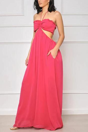 Sexy Plus Size Halter Neck Jumpsuit