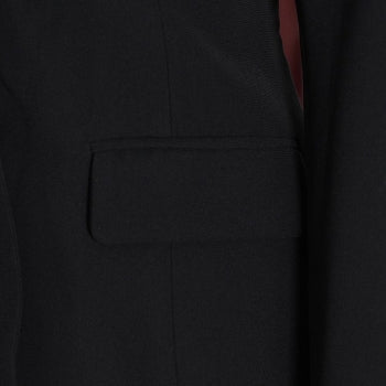 Non-stretch Colorblock Backless Blazer