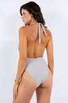 All In Due Time Tie Waist Swimsuit
