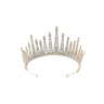 Baroque Rhinestone Headband Crown - Gold - Headbands