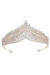 Beautiful Bride Rhinestone Headband Crown - Headbands
