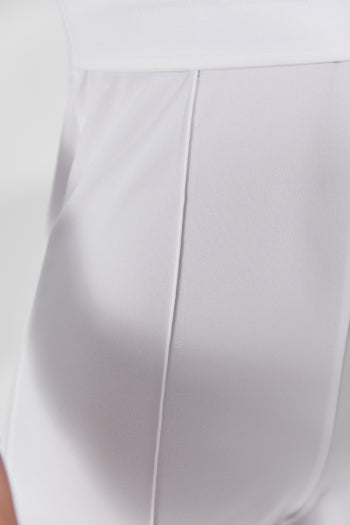 Plus Size Lace Patchwork Long Sleeve Pant Set With Belt