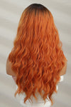 13*2" Lace Front Wig Synthetic Long Wave 24" 150% Density