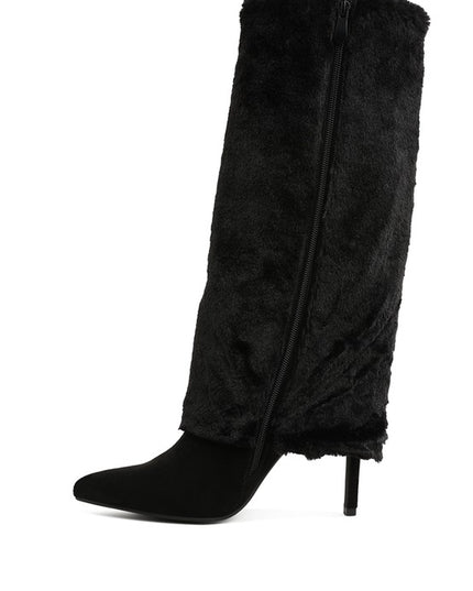Everglade Fold-Over Calf-High Boots