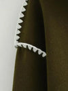 Cowl Collar Scarf Wrap Coat - Mid Length Coats