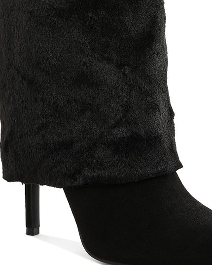 Everglade Fold-Over Calf-High Boots