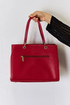 David Jones Texture PU Leather Handbag - Handbags