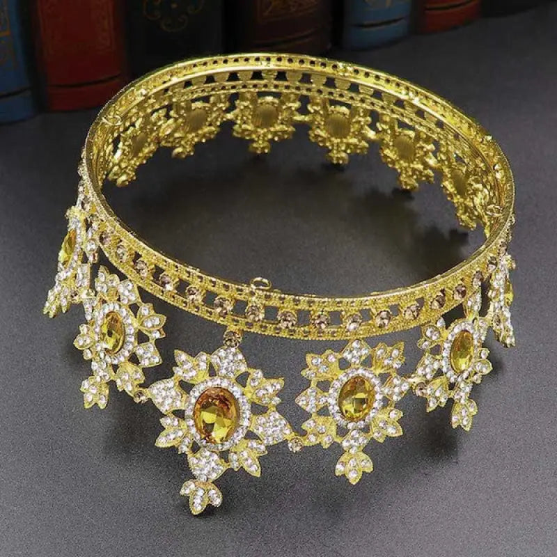 Dynasty Rhinestone Crown - Crowns