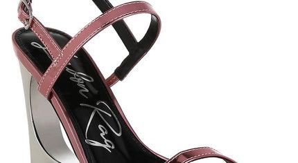 Ladra Metallic Fantasy Wedge Heel Sandals