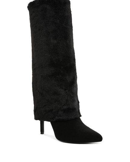 Everglade Fold-Over Calf-High Boots