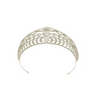 Eye Of Rhinestone Headband Crown - Gold - Headbands