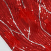 Firestarter Feather Detailed Sequin Midi Dress - Dresses