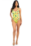 High-Cut Crushing On Starfish Swimsuit - One-Piece Swimsuits