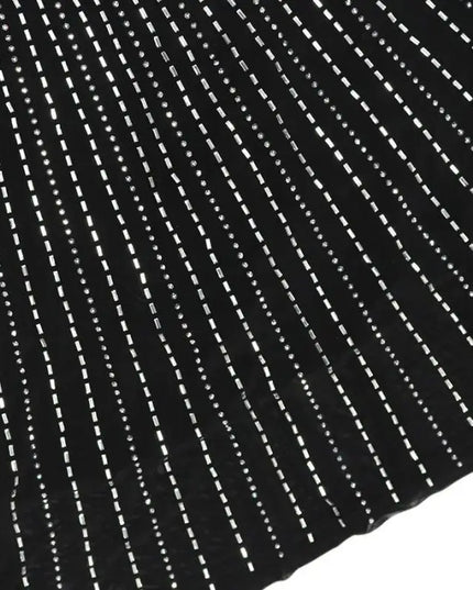 Hollywood Rhinestone Beaded Floor Length Dress (S-2XL)