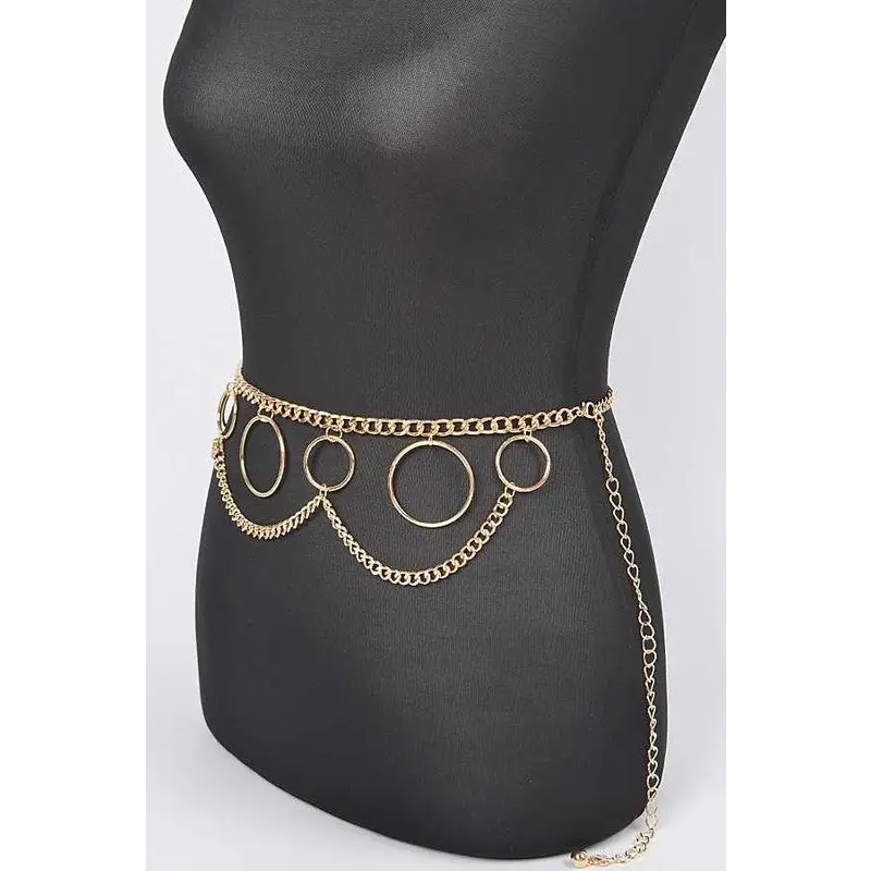 Hoop And Chain Iconic Belt - Belts