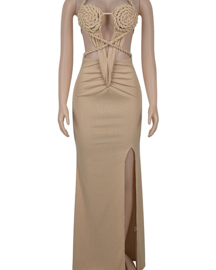 Hypnotize High Slit Maxi Dress