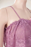 Plus Size Mesh Underwire Babydoll with G-String Panty