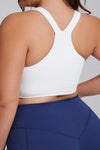 Plus Size Sleeveless Back Y-Strap Sports Bra