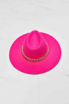 Promise To Keep Fedora Hat in Pink - Hot - Hats
