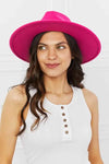 Promise To Keep Fedora Hat in Pink - Hot - Hats