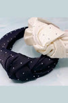 So Satin Knotted Headband - Fabric Headbands